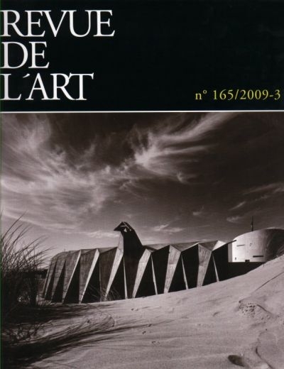 Revue de l'Art - n° 165 - 2009-3