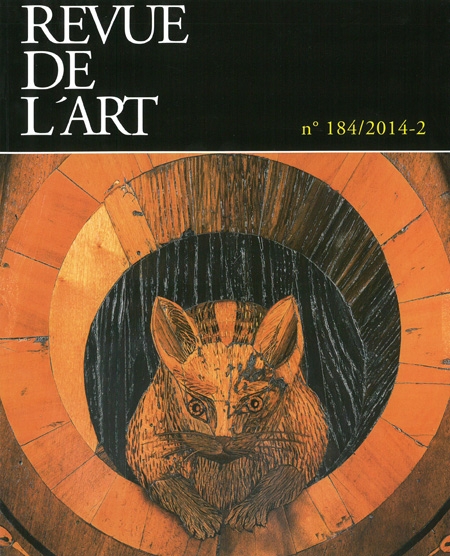 Revue de l'Art - n° 184 - 2014-2