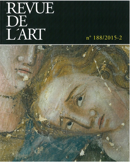 Revue de l'Art - n° 188 - 2015-2