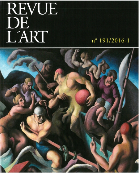 Revue de l'Art - n° 191 - 2016-1