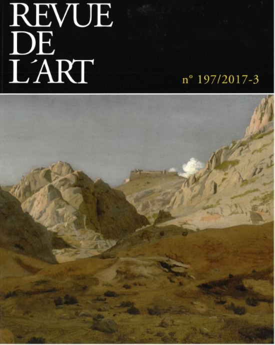 Revue de l'Art - n° 197 - 2017-3