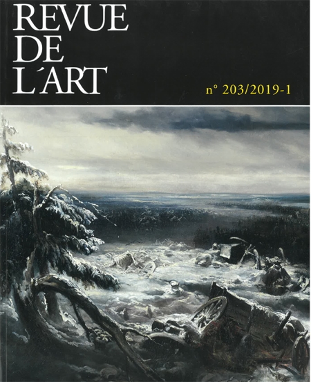 Revue de l'Art - n° 203 - 2019-1