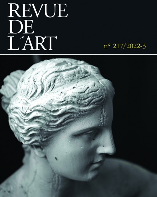 Revue de l'Art - n° 217 - 2022-3